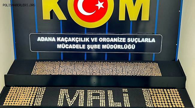Adana'da Sahte Darphane Baskılı Altın Operasyonu! 