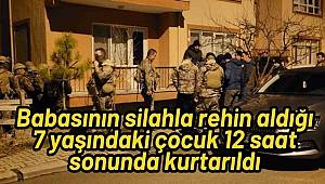 Ankara'da Babasının Silahla Rehin Aldığı Çocuk Kurtarıldı 