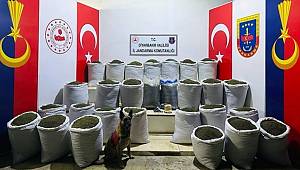 Diyarbakır’da 611 kilo esrar ele geçirildi 