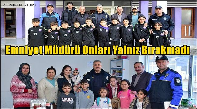 Emniyet Müdürü Aktaş Atatürk mahallesini yalnız bırakmadı
