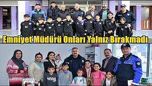 Emniyet Müdürü Aktaş Atatürk mahallesini yalnız bırakmadı