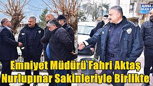 Emniyet Müdürü Aktaş Nurlupınar Mahalle Sakinleriyle Birlikte