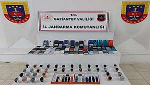 Gaziantep'te 1 milyon lira değerinde kaçak telefon ele geçirildi 