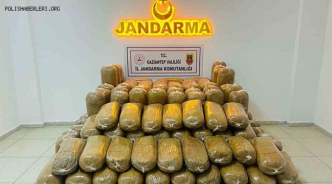 Gaziantep’te 2 ton kaçak tütün ele geçirildi