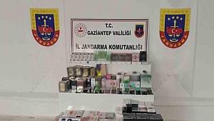 Gaziantep'te Jandarma Ekipleri 1 Milyon TL Değerinde Kaçak Malzeme Ele Geçirdi 