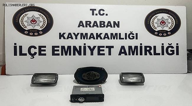 Gaziantep'te otomobil hırsızlığı yapan 2 şüpheli suçüstü yakalandı 