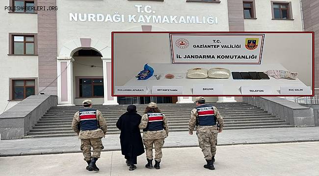 Gaziantep'te Yolcu Otobüsünde Skunk Uyuşturucu Ele Geçirildi 