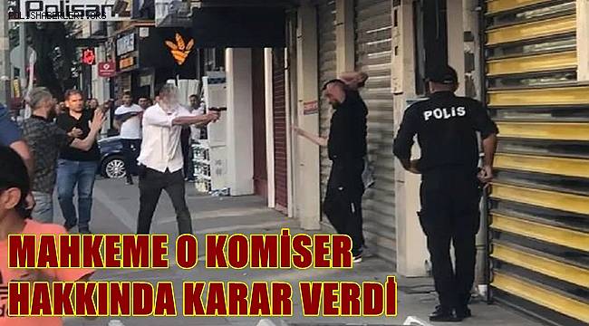 Sevgilisini Rehin Alan Saldırganı Öldürmüştü! Mahkeme Komiser Hakkında Karar Verdi 