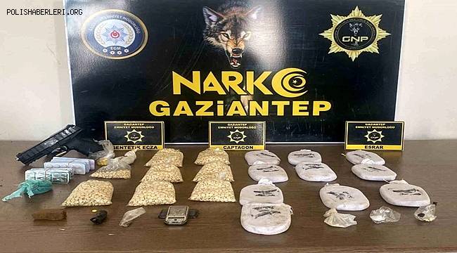 Gaziantep'te Uyuşturucu Operasyonlarında 194 Kişi Tutuklandı 