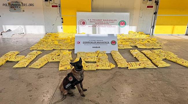 Habur Gümrük Kapısı'nda 850 kilogram eroin ele geçirildi