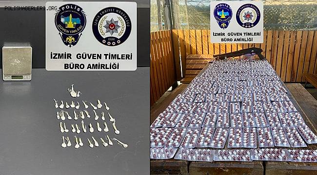 İzmir’de Güven Timleri’nden zehir tacirlerine operasyon