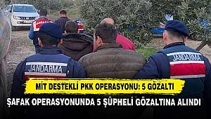 İzmir'de MİT destekli PKK terör örgütüne yönelik operasyon!