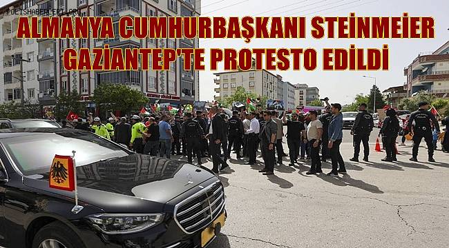 Almanya Cumhurbaşkanı Steinmeier, Gaziantep'te protesto edildi 