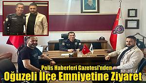 Başkan Altunova'dan Oğuzeli İlçe Emniyet Müdürü Bereketli'ye Ziyaret 