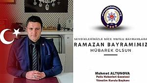 Başkan Altunova'nın Ramazan Bayramı Mesajı 