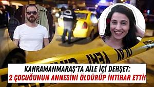 Kahramanmaraş'ta Eşini Öldüren Kişi İntihar Etti