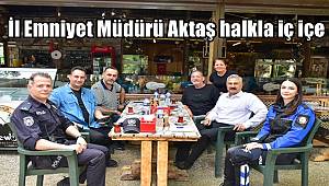 Manisa Emniyet Müdürü Fahri Aktaş, esnaf ziyaretlerine devam ediyor