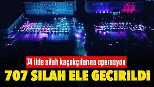 Mercek-17 Operasyonlarında 519 Ruhsatsız Tabanca Ele Geçirildi