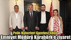 Başkan Altunova'dan Mersin İl Emniyet Müdürü Karabörk'e ziyaret