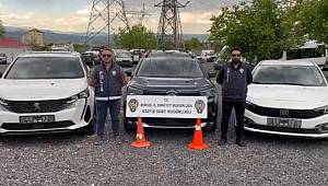 Bingöl'de çalıntı araçlar ele geçirildi 