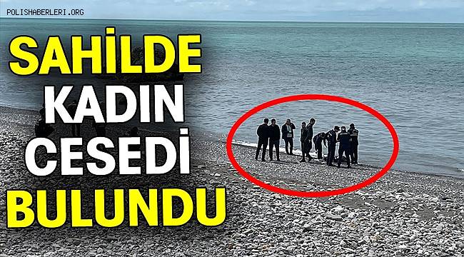 Hatay'da kumsalda kadın cesedi bulundu