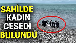 Hatay'da kumsalda kadın cesedi bulundu 