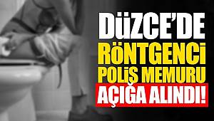 Kadınlar tuvaletindeki gizli görüntü ortalığı karıştırdı! Polis memuru açığa alındı 