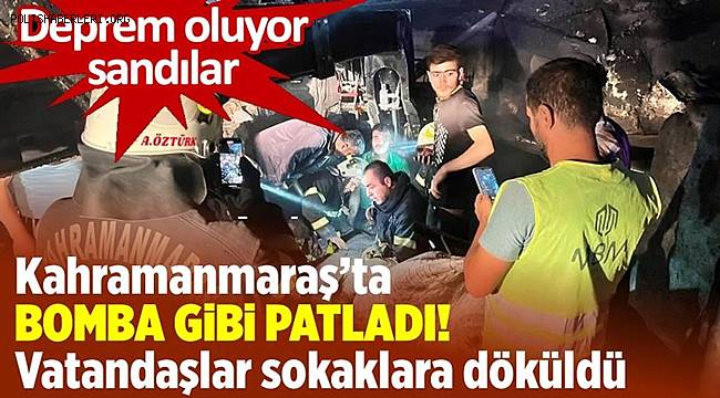Kahramanmaraş'ta Fabrikanın Kazan Dairesi Bomba Gibi Patladı! 