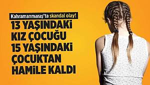 Kahramanmaraş'ta Skandal! 13 Yaşındaki Çocuk Anne Olacak! 