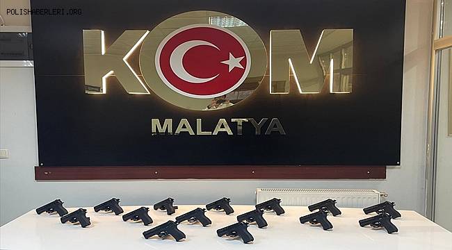 Malatya'da silah kaçakçılığı operasyonunda 2 şüpheli tutuklandı  