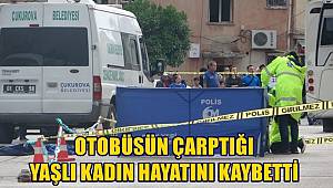 Özel halk otobüsün çarptığı yaşlı kadın hayatını kaybetti