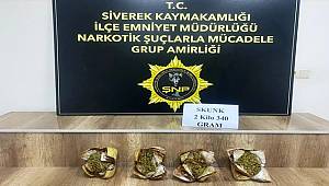 Şanlıurfa'da yolcu otobüsünde sentetik uyuşturucu ele geçirildi