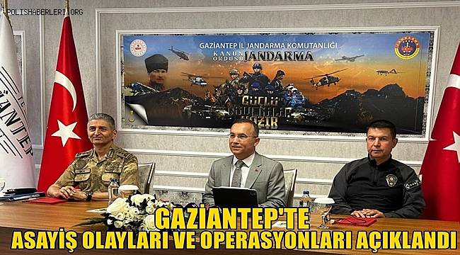 Vali Kemal Çeber, 2024 yılının ilk 4 ayında asayiş olayları ve operasyonlar hakkında bilgi verdi 