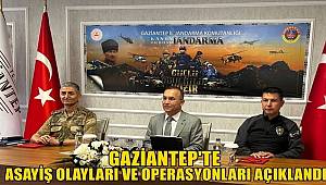 Vali Kemal Çeber, 2024 yılının ilk 4 ayında asayiş olayları ve operasyonlar hakkında bilgi verdi 