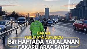 İçişleri Bakanı Yerlikaya açıkladı! 2 milyon 540 bin 665 araç denetlendi 