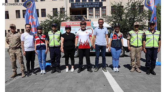Iğdır’da Jandarma'nın 185. Yıl Dönümü Anısına Bisiklet Turu Düzenlendi 