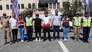 Iğdır’da Jandarma'nın 185. Yıl Dönümü Anısına Bisiklet Turu Düzenlendi 