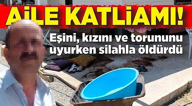 Malatya'da aile katliamı! Eşi, kızı ve torununu öldürüp intihar girişiminde bulundu