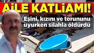 Malatya'da aile katliamı! Eşi, kızı ve torununu öldürüp intihar girişiminde bulundu