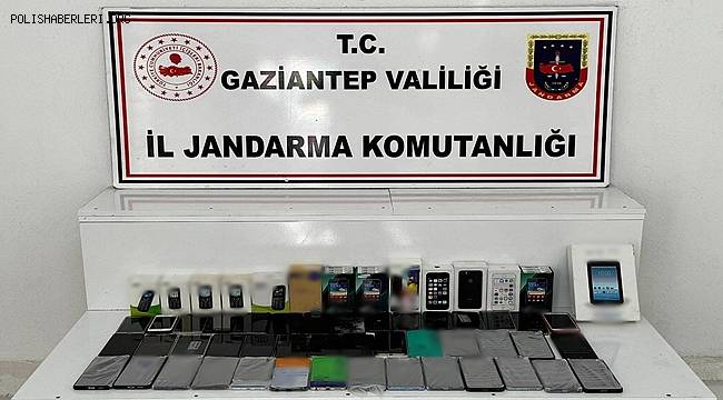 Gaziantep’te 1 milyon lira değerinde kaçak telefon ele geçirildi 