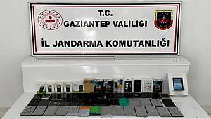Gaziantep’te 1 milyon lira değerinde kaçak telefon ele geçirildi 