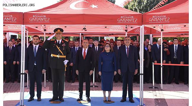 29 Ekim Cumhuriyet Bayramı Gaziantep’te Törenle Kutlandı  