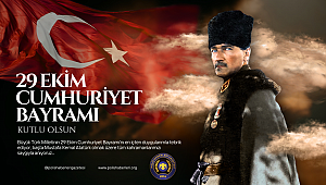 29 Ekim Cumhuriyet Bayramı Kutlu Olsun  