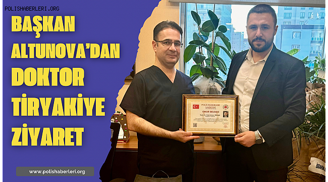 Polis Haberleri Gazetesi'nden Tiryaki'ye ziyaret 