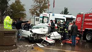 Gaziantep TAG Otoyolunda Feci Kaza! 1 Ölü, 3 Yaralı 