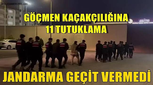 Gaziantep'te Jandarmadan Göçmen Kaçakçılığı Operasyonu! 