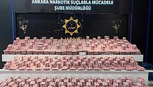Ankara'da uyuşturucu operasyonu! 105 bin sentetik hap ele geçirildi