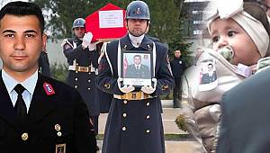 Şehidin Kızı Yürekleri Burktu! Jandarma Uzman Çavuş Nurettin Yaşar son yolculuğuna uğurlandı 