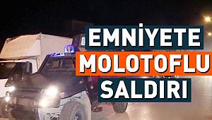 Adana'da Denizli Şehit Özer Karakoluna molotoflu saldırı 