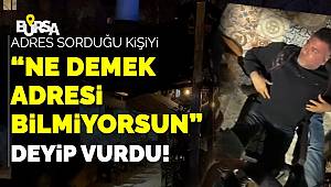 Adres sorduğu kişiyi 